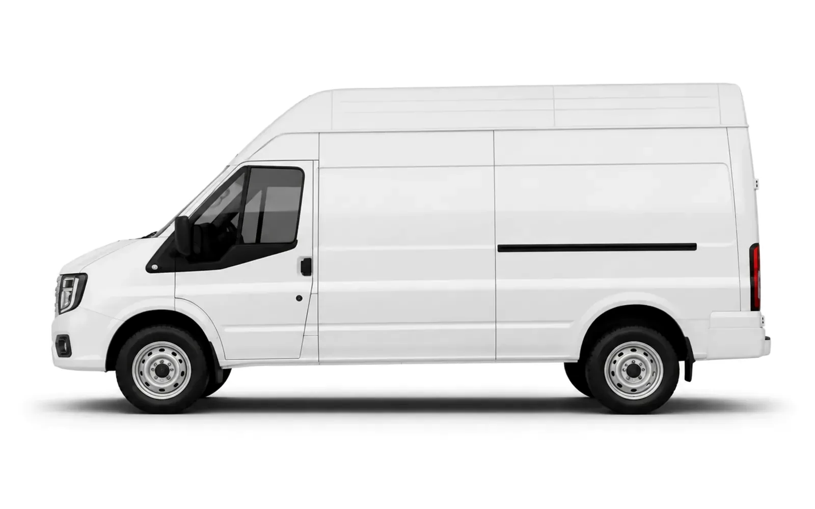 JMC Touring présenté de profil sur fond studio